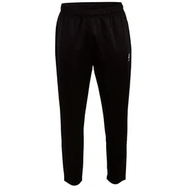 lotto LOTTO, Trainingshose schwarz S (44/46), Normalgrößen, (caviar), 100% Polyester, unifarben, lang, Hosen Trainingshose, - mit praktischen Eingrifftaschen