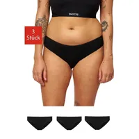 SNOCKS Slip 3 St. Schwarz XL