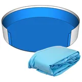 NEU Innenhülle Poolfolie Rund Pool Ersatzfolie versch. Größen & Farben