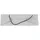jan kurtz Fiam Neck Big 80 x 30 cm Silbergrau