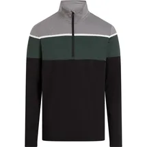 Mc Kinley Diego II Rollkragenpullover Schwarz/Grün M