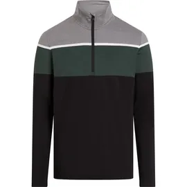 Mc Kinley Diego II Rollkragenpullover Schwarz/Grün M