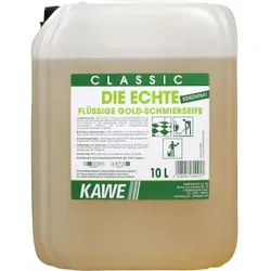 KAWE Die Echte Flüssigseife, Flüssige Gold-Schmierseife, 10 l - Kanister
