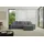 altdecor Ecksofa Cord 2-Sitzer Dunkelgrau