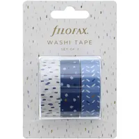 Filofax Indigo Washi Tape Set, 132765