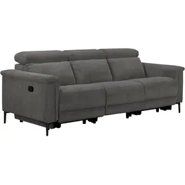 OTTO home LUND Cord 3-Sitzer Grau