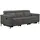 OTTO home LUND Cord 3-Sitzer Grau
