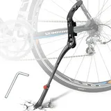 FahrradstäNder Aluminiumlegierung SeitenstäNder Fahrrad,FahrradstäNder Kinderfahrrad,bike Stand SeitenstäNder HinterbaustäNder RüCkseite FahrradstäNder FüR 24" - 29" Mountainbike/Rennrad/Mtb