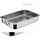 GSW Auflaufform 30 x 25 x 6 cm mit Grilleinsatz, backofenfest
