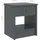 vidaXL Nachtschrank 35 x 30 x 40 cm Dunkelgrau