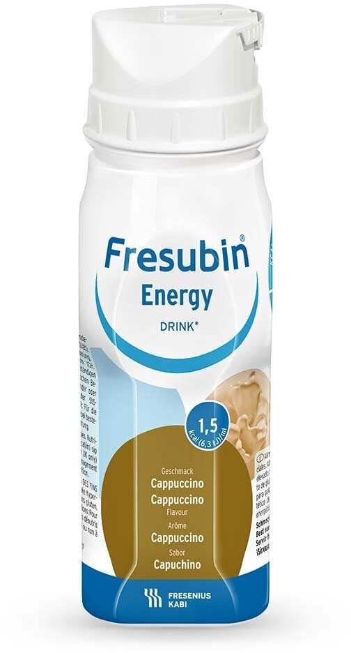 Fresubin Energy Drink 200 ml Cappuccino, 4 Stück