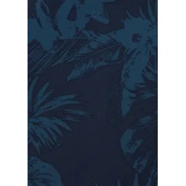 Chiemsee Boxer-Badehose CHIEMSEE, Herren, Gr. 7, N-Gr, blau (marine, bedruckt), Polyamid, Badehosen, mit Print