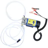 Tragbare Ölabsaugpumpe (12 V, 100 W), Kupfermotor, Fördermenge 1–4 L/min, Elektrischer Antrieb, Kfz-umschaltung Mit 1,8 M Langem, Ausziehbarem Netzkabel Für Autos, Motorräder, Wohnmobile, Boote Und Ga