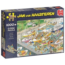 Jumbo Spiele Puzzle »Jan van Haasteren - Die Schleuse - 1000 Teile Puzzle«, Puzzleteile