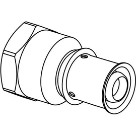 Uponor S-Press PLUS Übergangsmuffe 1070521 32 mm x 1"