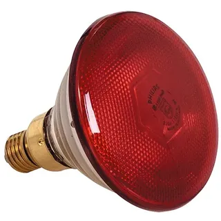 Philips Lighting Infrarot-Wärmelampe E27 240V PAR 38 IR 175 R PAR38/240V