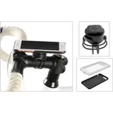 Zéfal Smartphone-Halter Z Console full kit für iPhone X 143,6x70,9x7,7mm, schwarz (1 Set) - Schwarz