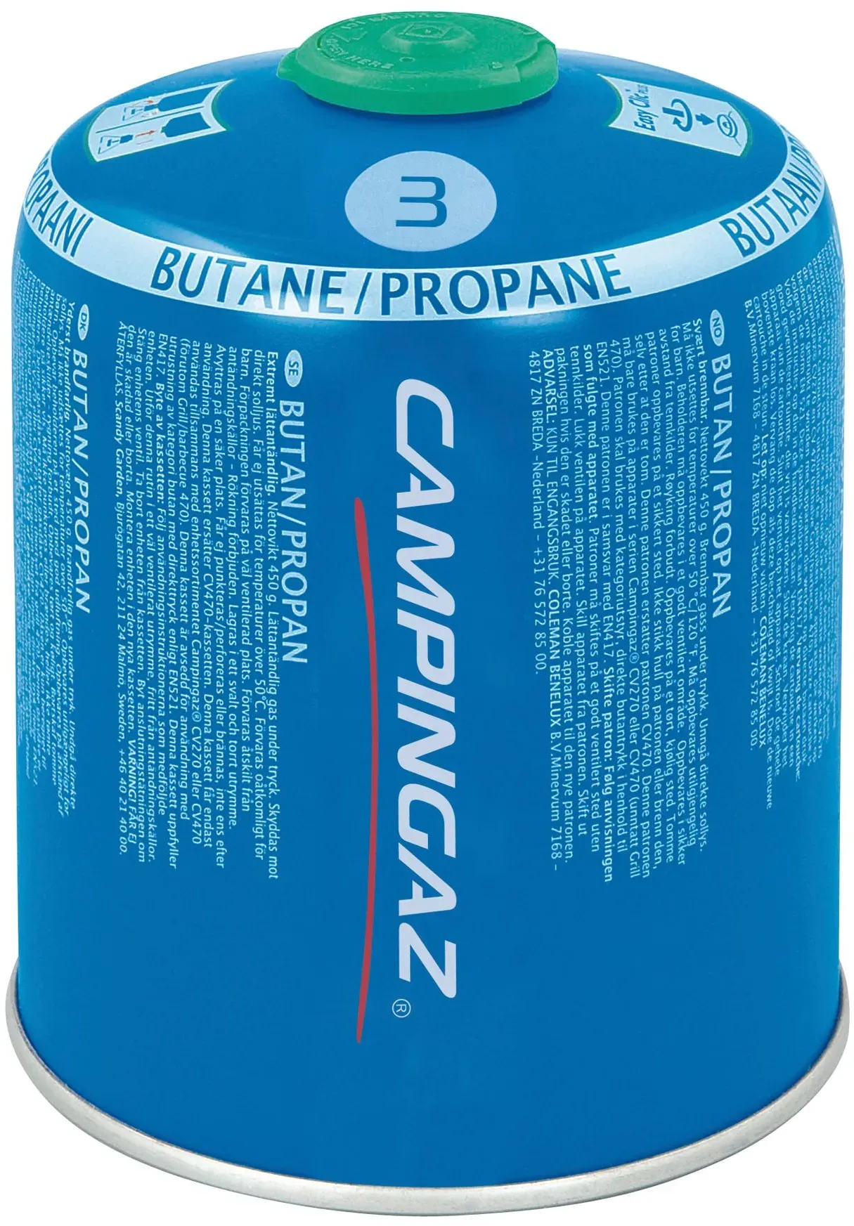 Campingaz CV 470 Plus Ventilgaskartusche (450g) - STK - blau