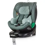 Chipolino i-Size Kindersitz Maximus (40 - 150 cm) Isofix Stützbein 360° drehbar grün