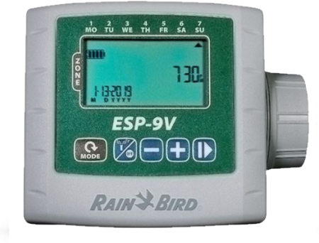 Rain-Bird Steuergerät - ESP-9V (Rain-Bird Steuergerät - ESP-9V: ESP-9V - mit Gleichstrom Verrieglungsmagnet)