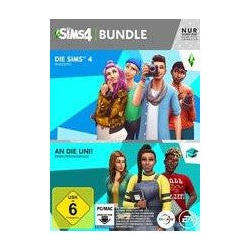 Die Sims 4 + An die Uni Add-On Bundle - Simulation & Studium (CIAB)