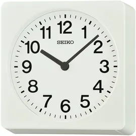 Seiko Quarz-Wanduhr 19,5 cm 6,1 weiß