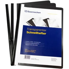 SOENNECKEN Schnellhefter 2966 A4 Schwarz 10 St.