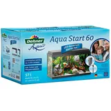Dehner Aqua Start 60 Komplettaquarium mit Futter/Pflege schwarz