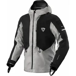 Revit Tectonic H2O, Textiljacke wasserdicht - Hellgrau/Schwarz - S