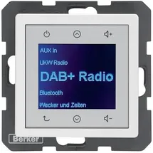 Berker Radio Touch UP DAB+ Q.x polarweiss samt 29846089