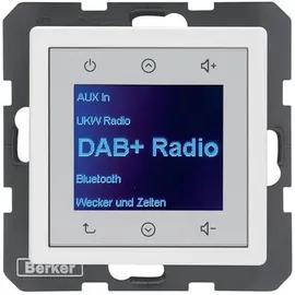 Berker Radio Touch UP DAB+ Q.x polarweiss samt 29846089