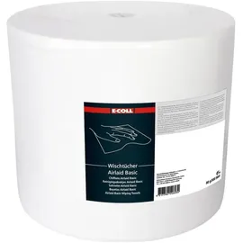 E-COLL Wischtuch Airlaid Basic 500 Blatt 30x38mm weiß