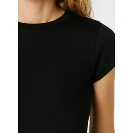 Pepe Jeans Damen, Merida T-Shirt schwarz, (Schwarz), XS - XS