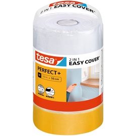 Tesa Easy Cover Perfect+ Transparent 33000 x mm Hart-Polyethylen (HDPE)