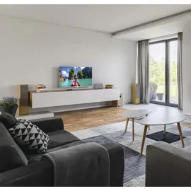 Hama Zimmerantenne Stoff-Design, DVB-T2, aktiv, Grau/Schwarz (00221087)