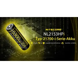 Nitecore NL2153HPi 21700 5300 mAh 1 St.