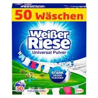 Weißer Riese WEISSER RIESE Pulver, 50 WL Universal 2,5kg
