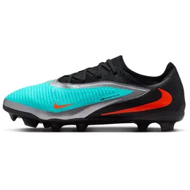 Nike Phantom 6 Pro LE FG/MG Kinder Multinockenschuhe, silber, Größe 33