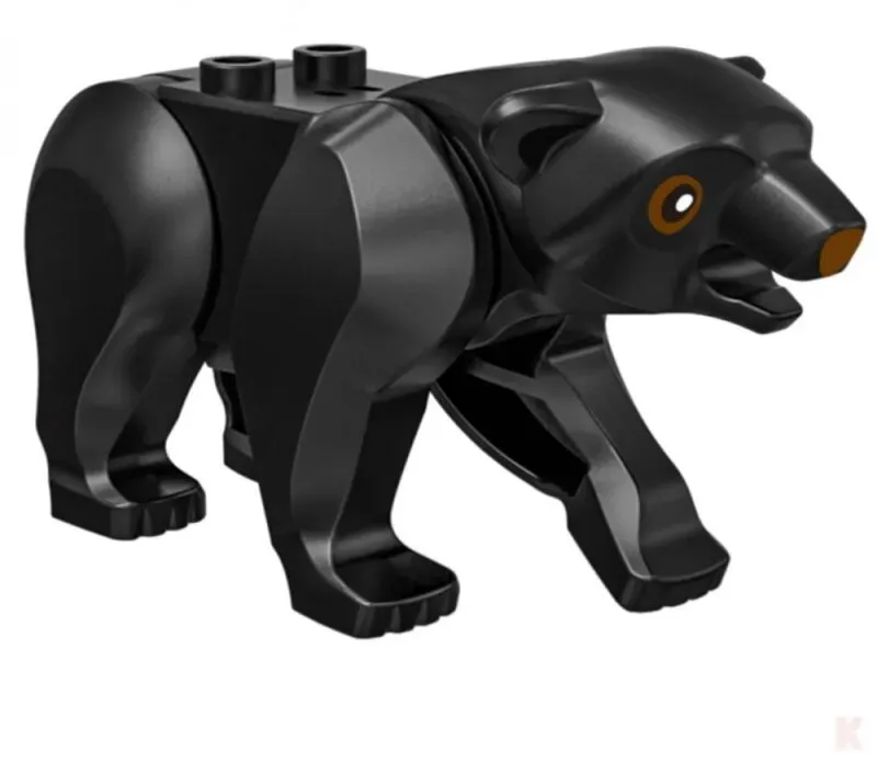 Klemos KL-40020 Klemmbaustein Bär schwarz