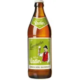 Lauterbacher Natur Radler 0,5l - Bayerisches, naturtrübes Radler, erfrischendes Zitronenbier (12 x 0,5l)