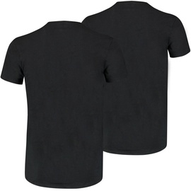 Puma Herren T-Shirt 2er-Pack, Schwarz XL