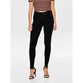 Only Jeans Push Up Power in Schwarz mit Skinny Fit-XS-L34