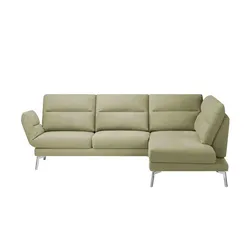 Max Schelling Ecksofa  Sentence ¦ grün ¦ Maße (cm): B: 250 H: 88 T: 208.0