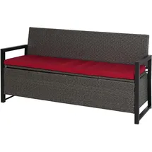 MCW F39-3 3er Sitzbank  ~  grau/bordeaux