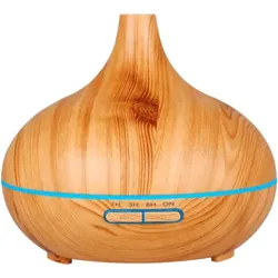 AROMA DIFFUSER Holzdesign mit LED 1 St