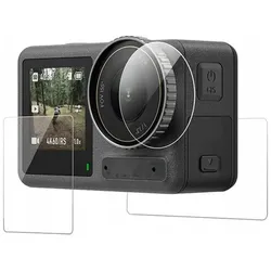 Telesin Displayschutzfolien-Set Glas DJI Osmo Action 5 - Full Fit
