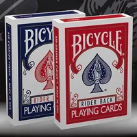 Königsfurt Verlag Bicycle Rider Back in Rot oder Blau (807 Classic Tuck, (Designer Spielkarten, Poker, Skat...)