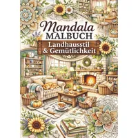 Brave New Books Mandala Malbuch 1 St. Strand/Muscheln/Landhausstil/Gemütlichkeit