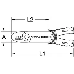 Crimp-Zange einfach
