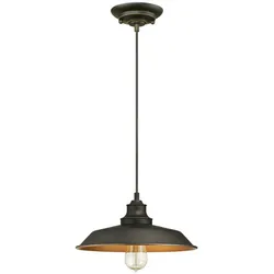 Westinghouse Pendelleuchte Iron Hill geölte Bronze